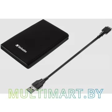 Внешний жесткий диск Verbatim Store 'n' Go USB 3.0 2TB Black (53177) картинка 4